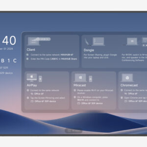 Pantalla comercial MAXHUB ND65CMB 4K de 65″